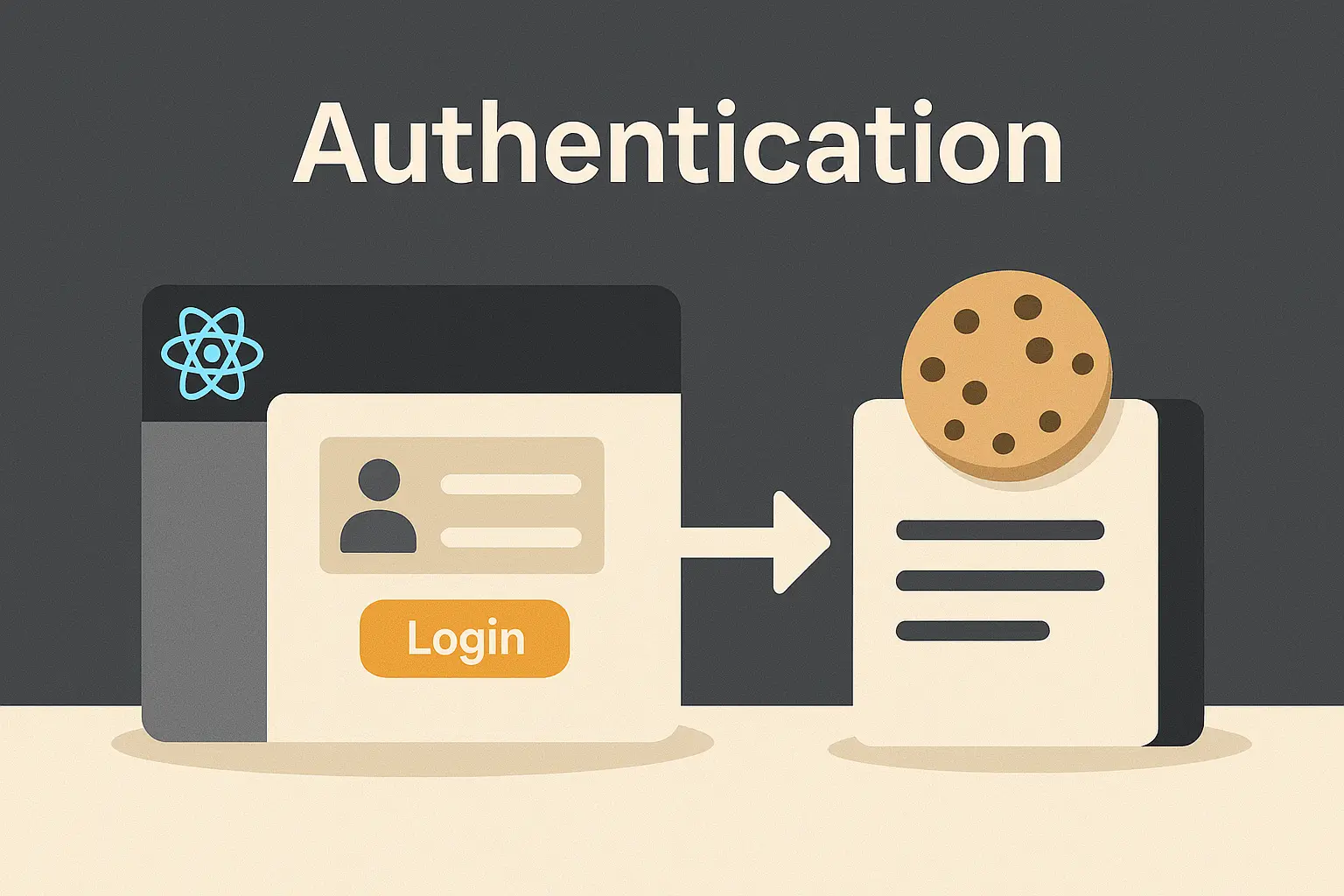 React client sending credentials with fetch to establish a secure session